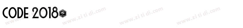 code 2018字体转换